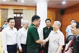 Tổng Bí thư Nguyễn Phú Trọng thăm và làm việc tại Lạng Sơn